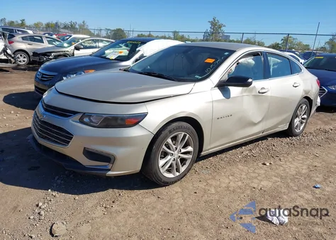 2016 Chevrolet Malibu 1Lt из США, поврежденный, VIN 1G1ZE5ST8GF224811